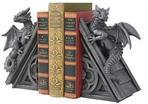 Design Toscano Castle Dragon Gothic Bookends